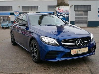 Gebraucht Mercedes C200 AMG line 160 PS (117 kW) 2020 Blau Limousine