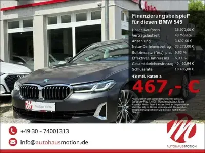 Gebraucht BMW 545 Luxury Line 394 PS (289 kW) 2023 Frozen deep grey metallic Limousine