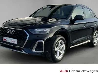 Gebraucht Audi Q5 S-Line 204 PS (150 kW) 2024 Mythosschwarz metallic SUV