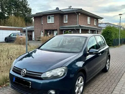 Używany VW Golf VI Comfortline 122 KM (89 kW) 2009 Niebieski Hatchback