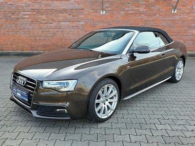 Gebraucht Audi A5 Cabriolet S-Line 160 PS (117 kW) 2012 Braun Cabrio