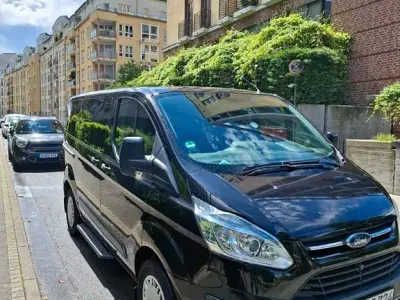 Używany Ford Transit Custom 136 KM (100 kW) 2014 Czarny Minivan