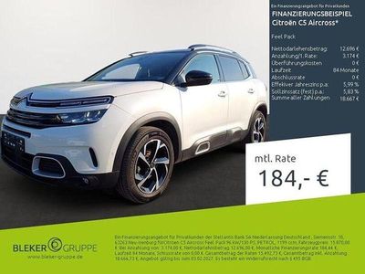 Perlmutt weiß Gebraucht 2022 Citroën C5 Aircross Feel SUV | 15.870 € (Guter Preis)