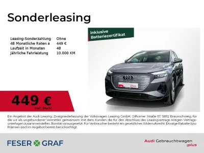 Używany Audi Q4 e-tron Comfort 210 kW (286 KM) 2025 Szary SUV