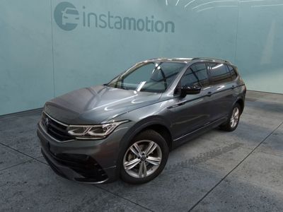 gebraucht VW Tiguan Allspace 2.0 TDI 4M R-LINE BLACK 7Sitze STHZG ASSIST+