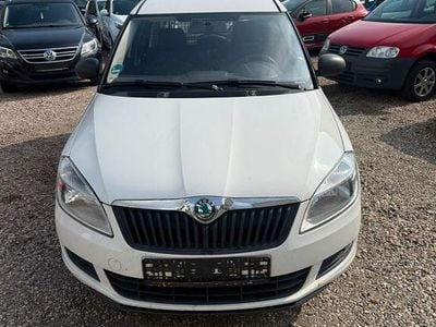 Gebraucht Skoda Roomster 75 PS (55 kW) 2012 Weiß Van / Kleinbus