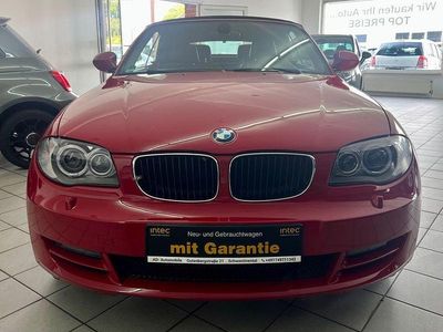Usata BMW 120 Cabriolet Advantage 177 CV (130 kW) 2010 Rosso Cabrio