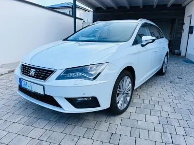 Gebraucht Seat Leon XCELLENCE 150 PS (110 kW) 2019 Weiß Limousine