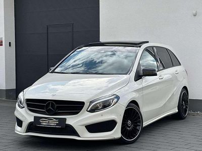 Gebraucht Mercedes B180 AMG 195 PS (143 kW) 2016 Calcitweiss/zirrusweiss Van / Kleinbus