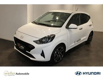 Atlaswhiteuni (weiss) Gebraucht 2024 Hyundai i10 Prime Kleinwagen | 19.430 € (Etwas zu teuer)