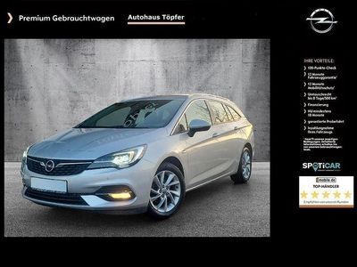 Silber Gebraucht 2021 Opel Astra Elegance Kombi | 13.950 € (Teuer)