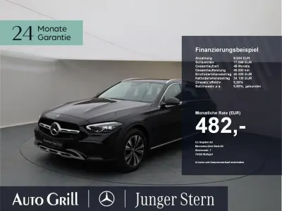 Gebraucht Mercedes C220 Avantgarde 197 PS (144 kW) 2024 Unilack schwarz Limousine