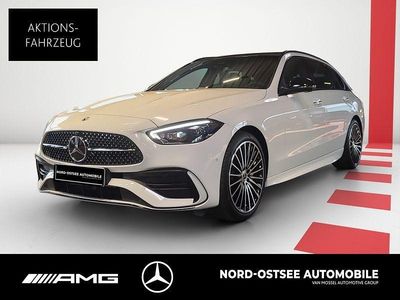 Gebraucht Mercedes C300 AMG 258 PS (189 kW) 2026 Unilack polarweiß Kombi