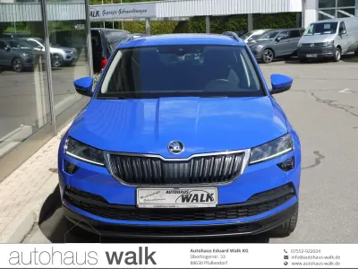 Gebraucht Skoda Karoq Ambition 116 PS (85 kW) 2022 Blau SUV