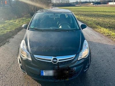 Gebraucht Opel Corsa 70 PS (51 kW) 2011 Schwarz Kleinwagen