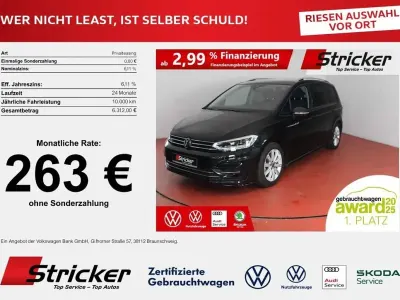 Brugt VW Touran R-line 150 HK (110 kW) 2025 Sort MPV