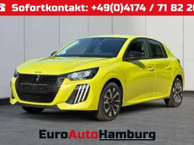 Neu Peugeot 208 Style 101 PS (74 kW) 2026 Aguenda gelb metallic/gelb Kleinwagen
