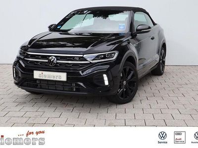 Gebraucht VW T-Roc Cabriolet R-line 150 PS (110 kW) 2024 Schwarz Cabrio