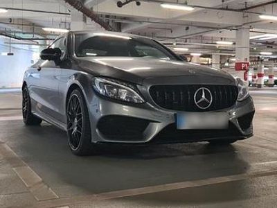 Usata Mercedes C250 AMG line 211 CV (155 kW) 2018 Grigio Coupé