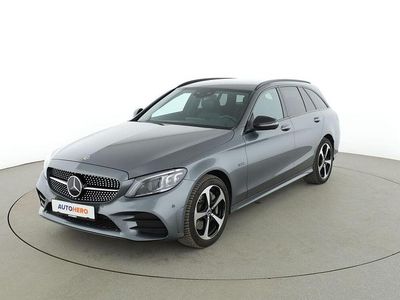 Usata Mercedes C300e AMG line 2021 Grigio Station wagon