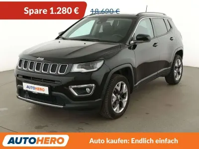 Gebraucht Jeep Compass Limited 170 PS (125 kW) 2019 Diamond black SUV