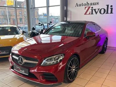 Usata Mercedes C220 AMG 194 CV (142 kW) 2021 Rosso