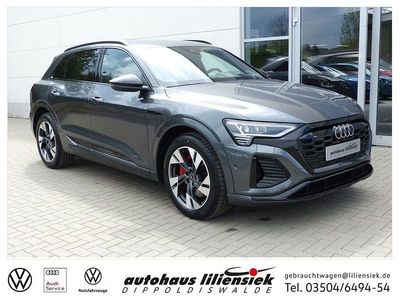 Gebraucht Audi Q8 e-tron S-Line 300 kW (408 PS) 2023 Grau SUV