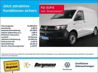Usata VW Transporter 150 CV (110 kW) 2018 Bianco Furgone