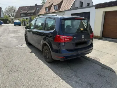Gebraucht Seat Alhambra 140 PS (102 kW) 2012 Blau Van / Kleinbus