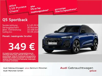 Gebraucht Audi Q5 S-Line 204 PS (150 kW) 2025 Navarrablau metallic SUV