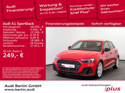 gebraucht Audi A1 Sportback S line 35 TFSI S tr. SONOS NAVI LED RFK