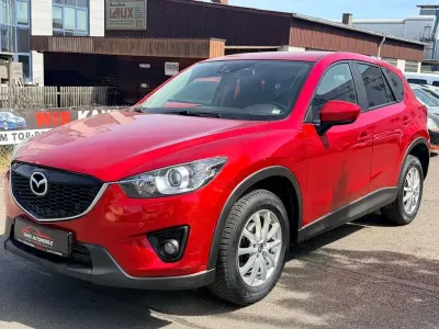 Używany Mazda CX-5 Sendo 150 KM (110 kW) 2014 Czerwony SUV
