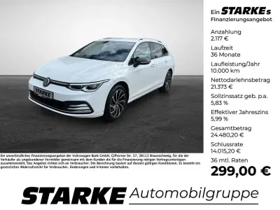 Gebraucht VW Golf VIII Move 110 PS (80 kW) 2023 Weiß Kombi