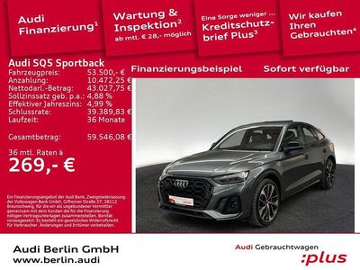 Gebraucht Audi SQ5 Sport 341 PS (250 kW) 2022 Daytonagrau perleffekt SUV