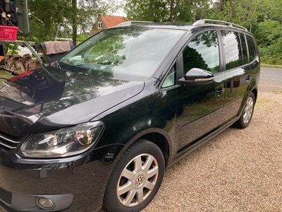 Gebraucht VW Touran 105 PS (77 kW) 2015 Schwarz Van / Kleinbus