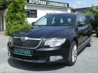 Gebraucht Skoda Superb Family 160 PS (117 kW) 2011 Schwarz Kombi