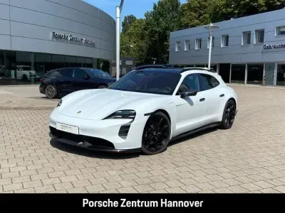 Gebraucht Porsche Taycan GTS Sport Turismo Sport Turismo 439 kW (598 PS) 2023 Weiß Kombi