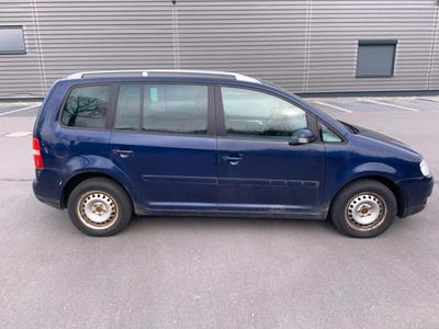 Gebraucht VW Touran 80 PS (58 kW) 2006 Blau Van / Kleinbus