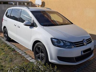 Gebraucht VW Sharan Comfortline 170 PS (125 kW) 2011 Weiß Van / Kleinbus