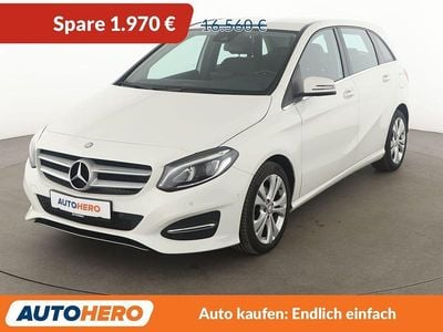 Gebraucht Mercedes B180 Urban 122 PS (89 kW) 2017 Weiß Van / Kleinbus