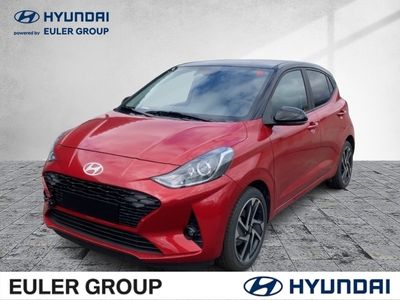 gebraucht Hyundai i10 1.2i Prime Navi Apple CarPlay Android Auto Klimaautom DAB SHZ LenkradHZG Spurhalteass. Fernlichtass.