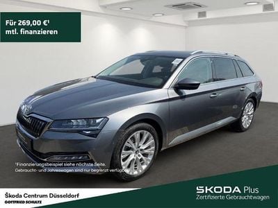 Usata Skoda Superb Business Line 218 CV (160 kW) 2022 Grigio Station wagon