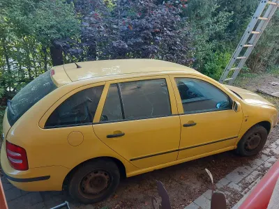 Brugt Skoda Fabia 101 HK (74 kW) 2004 Gul Stationcar