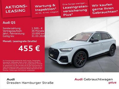 Gletscherweiß metallic Gebraucht 2025 Audi Q5 Advanced Plus SUV | 49.890 € (Guter Preis)