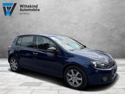 Usata VW Golf VI Style 86 CV (63 kW) 2011 Blu Utilitaria