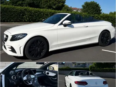 Gebraucht Mercedes C180 156 PS (114 kW) 2020 Weiß Cabrio