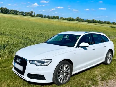 Gebraucht Audi A6 S-Line 190 PS (139 kW) 2014 Weiß Kombi