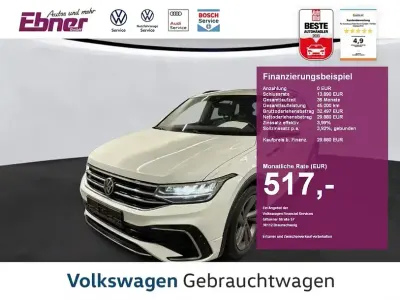 Brugt VW Tiguan R-line 150 HK (110 kW) 2022 Hvid SUV