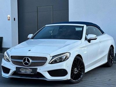 Gebraucht Mercedes C220 AMG 170 PS (125 kW) 2017 Polarweiss Cabrio