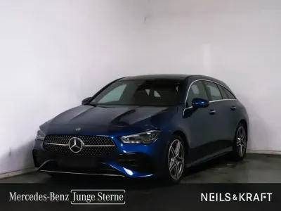 Gebraucht Mercedes CLA200 150 PS (110 kW) 2024 Metalliclack spektralblau Coupé
